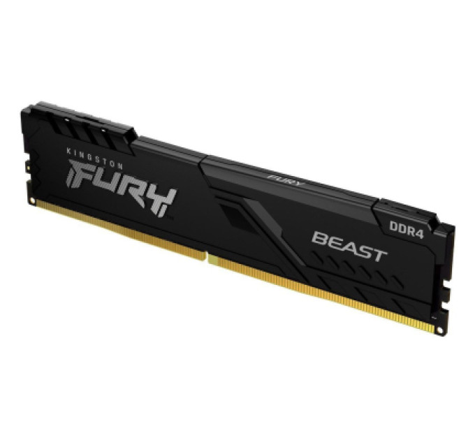 Kingston Fury (ex.HyperX) Модуль пам'яті для комп'ютера DDR4 16GB 3200 MHz Beast Black Kingston Fury (ex.HyperX) (KF432C16BB1/16WP)