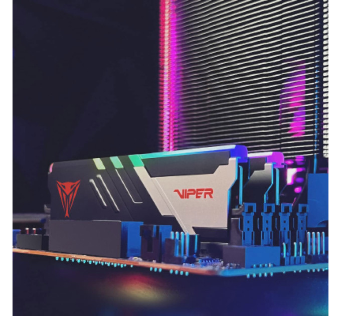 Patriot Модуль пам'яті для комп'ютера DDR5 32GB (2x16GB) 6000 MHz Viper Venom RGB Patriot (PVVR532G600C30K)
