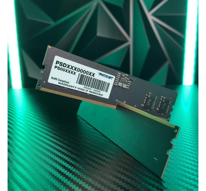 Patriot Модуль пам'яті для комп'ютера DDR5 8GB 5200 MHz Signature Line Patriot (PSD58G520041)