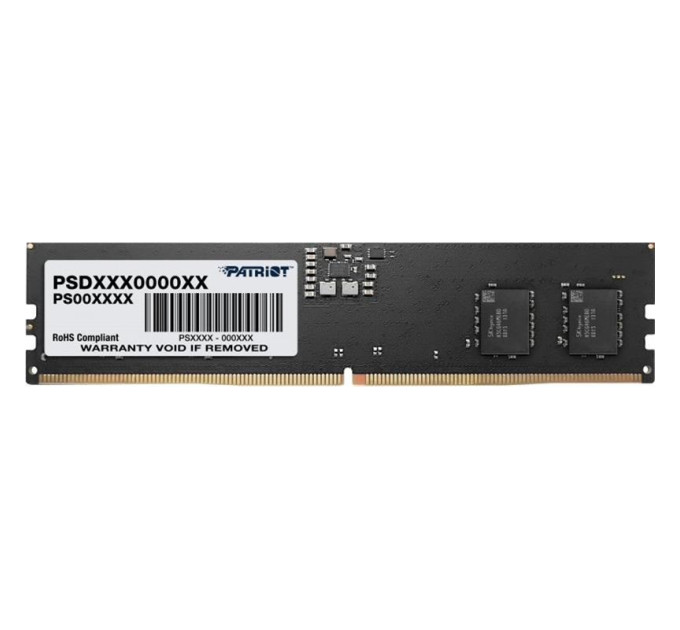 Patriot Модуль пам'яті для комп'ютера DDR5 8GB 5200 MHz Signature Line Patriot (PSD58G520041)