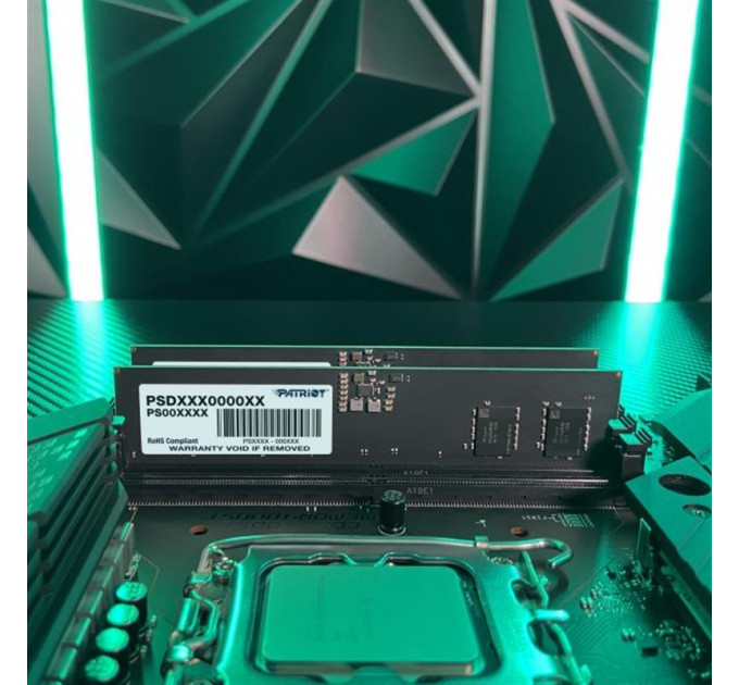 Patriot Модуль пам'яті для комп'ютера DDR5 8GB 5200 MHz Signature Line Patriot (PSD58G520041)