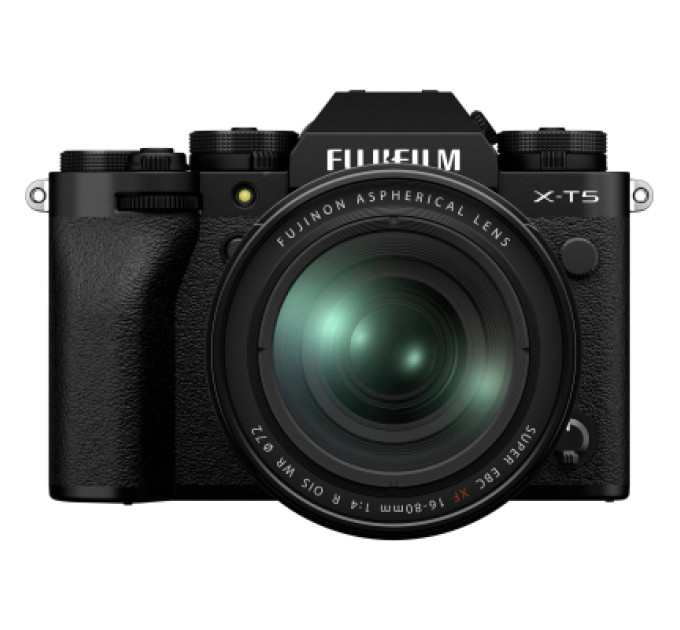 Fujifilm Цифровий фотоапарат Fujifilm X-T5 + XF 16-80 F4 Kit Black (16939332)