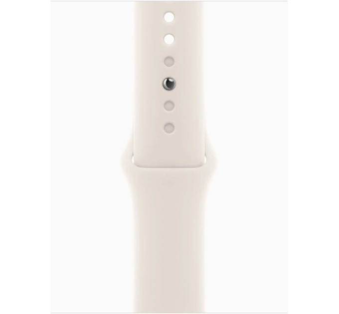 Apple Смарт-годинник Apple Watch SE 3 GPS 40mm Starlight Aluminium Case with Starlight Sport Band - M/L (MEH54RK/A)