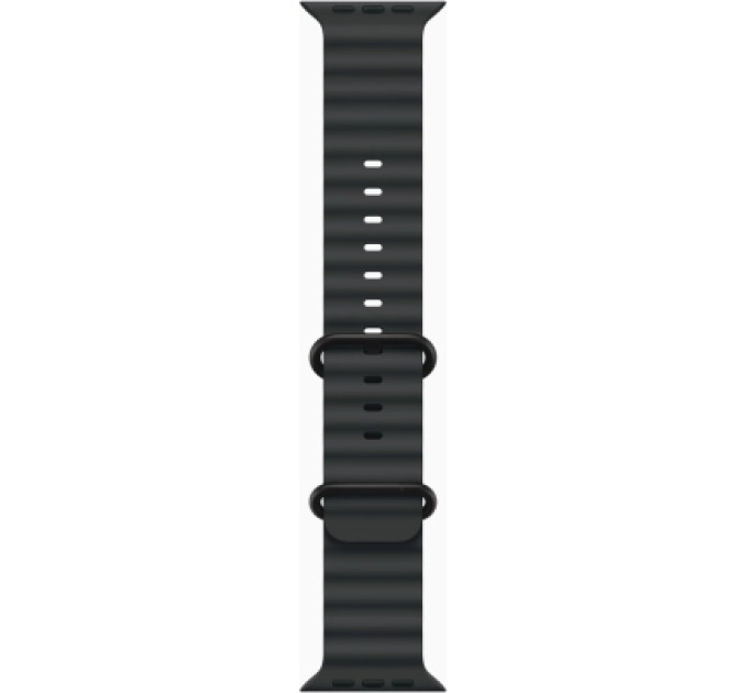 Apple Смарт-годинник Apple Watch Ultra 3 GPS + Cellular 49mm Black Titanium Case with Black Ocean Band (MF0J4QP/A)