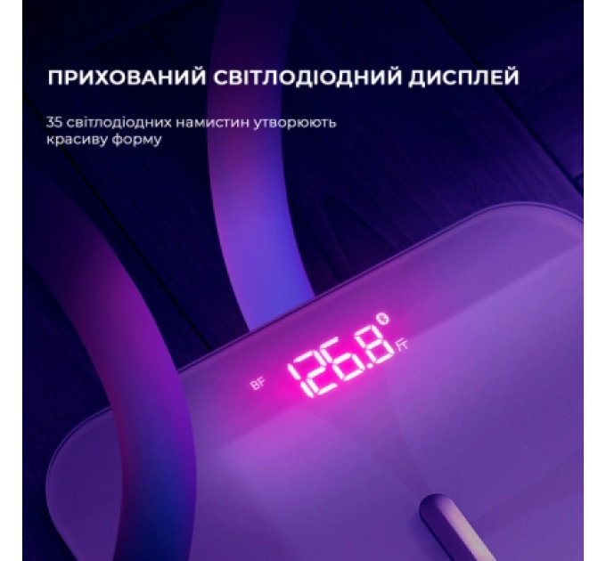 Yunmai Ваги підлогові Yunmai PRO Smart Scale Black (M1806CH-BK)