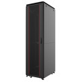 Mirsan Шафа напольна Mirsan GTV 19" 32U 600x800, RAL 9005 (MR.GTV32U68DE.01)