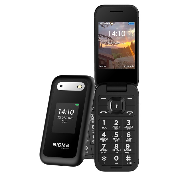 Sigma mobile Мобiльний телефон Sigma mobile X-style 281 Clik Dual Sim Black