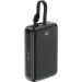 Acefast Батарея універсальна Acefast 20000mAh 22,5W PD, QC/3.0 USB-A+USB-C In/Out,build-in cable M14 Black (6974316283966)