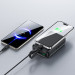Acefast Батарея універсальна Acefast 20000mAh 22,5W PD, QC/3.0 USB-A+USB-C In/Out,build-in cable M14 Black (6974316283966)