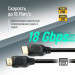 ColorWay Кабель мультимедійний HDMI M to HDMI M 10.0m V2.0 4K60Hz black ColorWay (CW-CBHD081-BK)