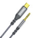ColorWay Кабель мультимедійний USB-C to 3.5mm M 1.2m gray ColorWay (CW-CBPDJ071-G)
