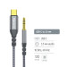 ColorWay Кабель мультимедійний USB-C to 3.5mm M 1.2m gray ColorWay (CW-CBPDJ071-G)