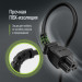ColorWay Кабель живлення C5 1.8m black ColorWay (CW-CBP083-BK)