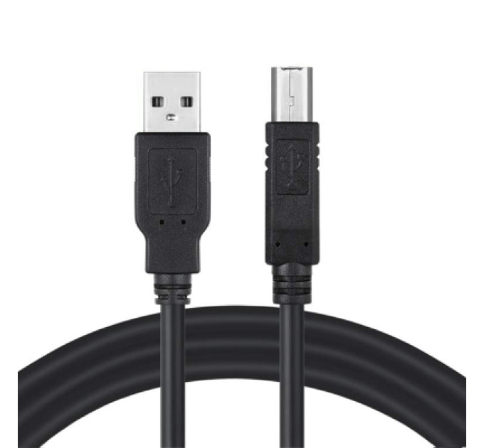 ColorWay Кабель для принтера USB 2.0 AM/BM 2.0m black ColorWay (CW-CBUB072-BK)