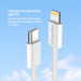 ColorWay Дата кабель USB-C to Lightning 2.0m PD 27W braided gray ColorWay (CW-CBPDCL068-GR)