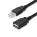 ColorWay Дата кабель USB 2.0 AM/AF 1.8m black ColorWay (CW-CBUF076-BK)