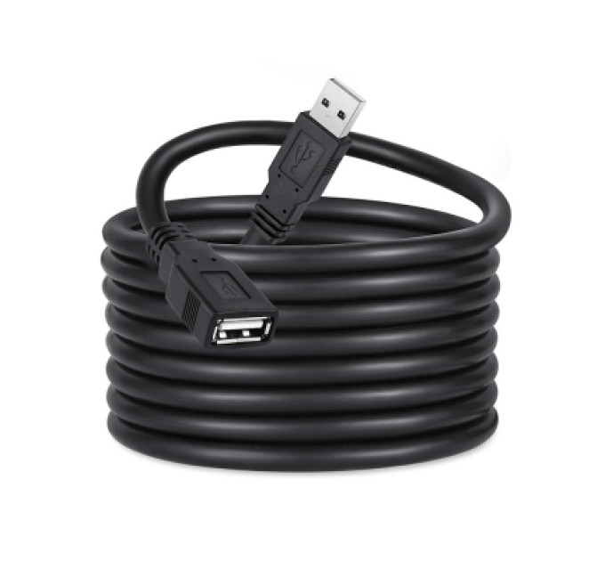 ColorWay Дата кабель USB 2.0 AM/AF 1.8m black ColorWay (CW-CBUF076-BK)