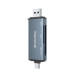 ColorWay Зчитувач флеш-карт ColorWay USB 2.0/USB-C to CF/SD/MicroSD (CW-CR-01)