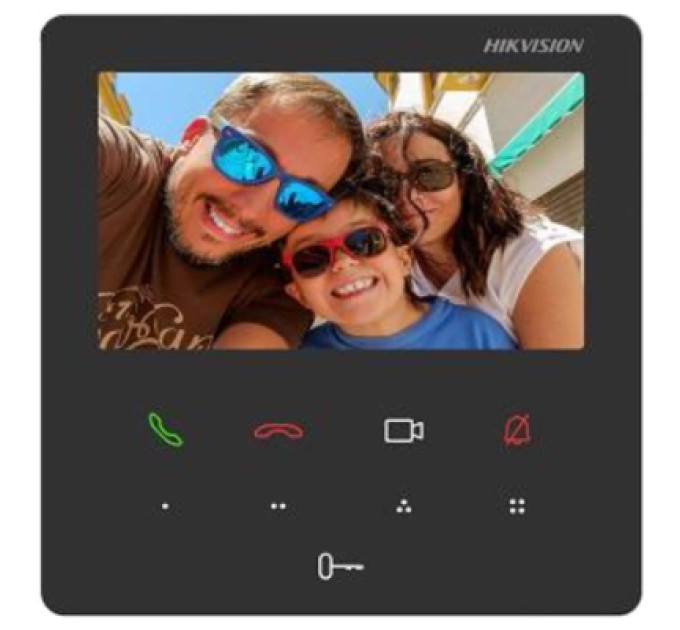 Hikvision Відеодомофон Hikvision DS-KH6110-WE1 /black