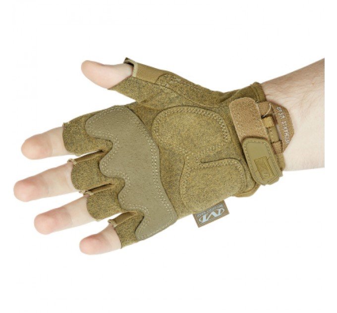 Тактичні рукавички Mechanix M-Pact Fingerless XL Coyote (MFL-72-011)