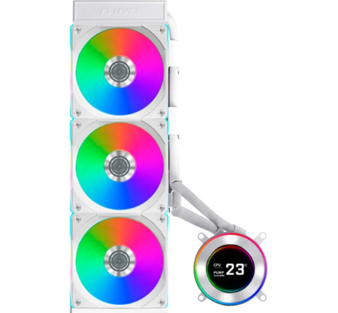 Lian Li Система водяного охолодження Lian Li HydroShift II LCD-C 360CL White (G89.GHS2LCD36RW.00)
