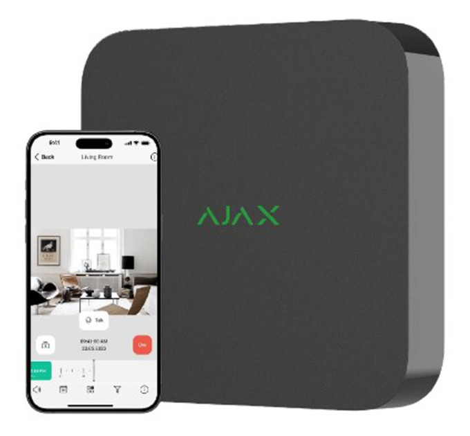 Ajax Відеореєстратор Ajax NVR (16ch) black