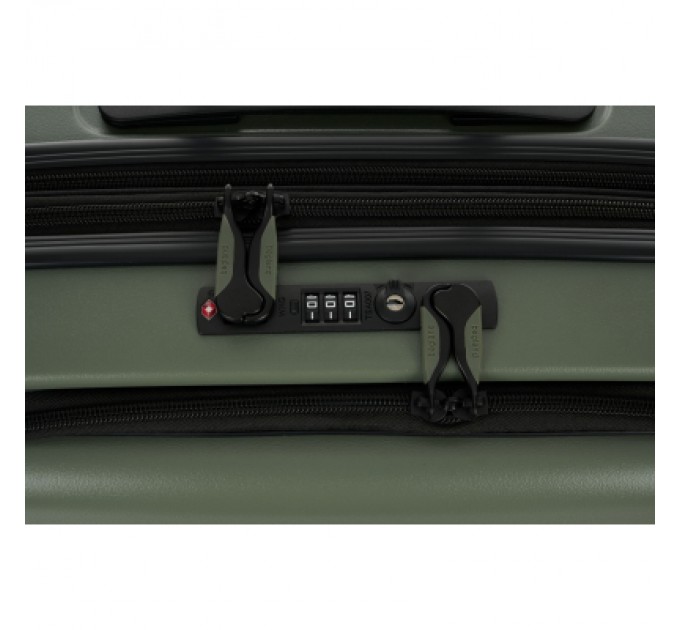 Валіза Bagland маленька 40 л хакі (1140721770)