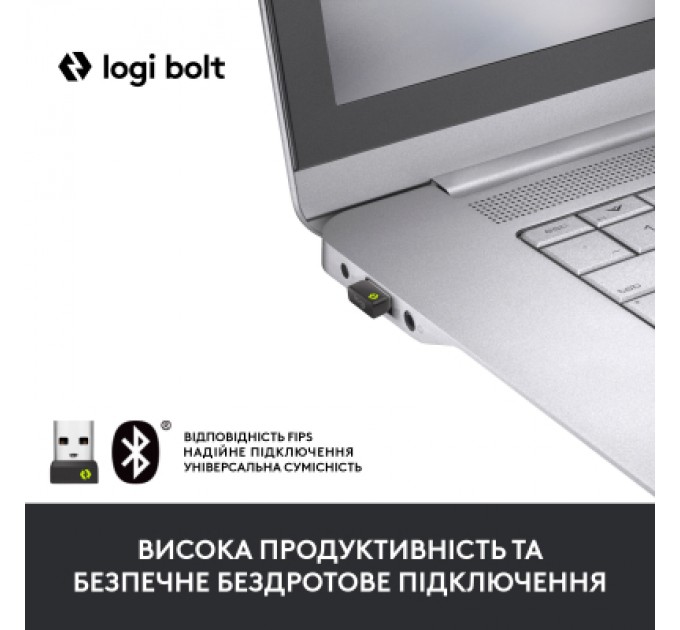 Мишка Logitech Signature M650 L Wireless Mouse for Business Off-White (910-006349)