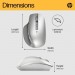 HP Мишка HP Creator 930 Wireless Silver (1D0K9AA)