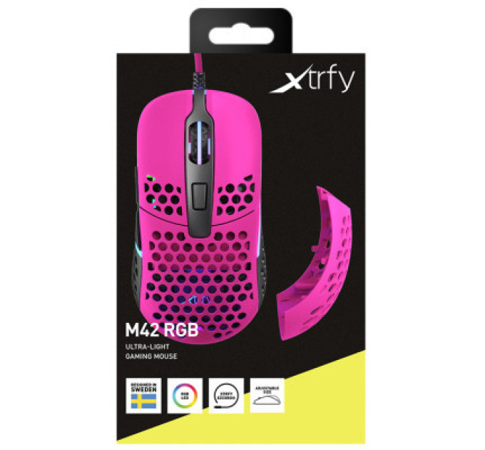 Xtrfy Мишка Xtrfy M42 RGB Pink (XG-M42-RGB-PINK)
