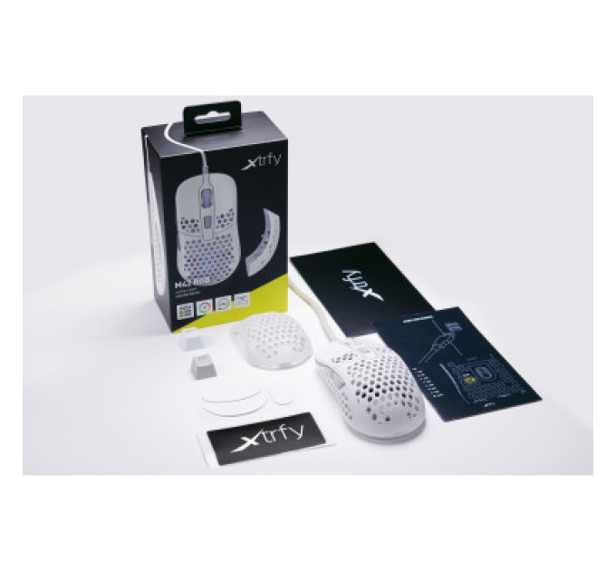 Xtrfy Мишка Xtrfy M42 RGB White (XG-M42-RGB-WHITE)