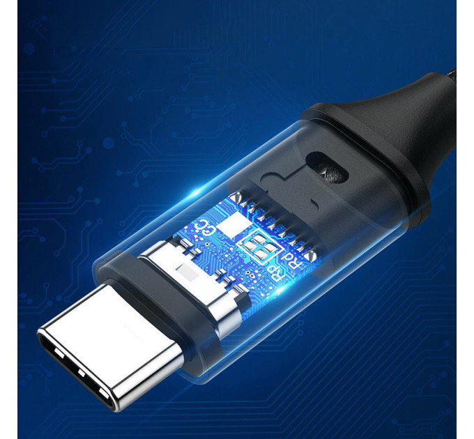 Ugreen Дата кабель USB-C to USB-C 1.0m USB3.1 Gen2 US355 5A Alum. (Black) Ugreen (80150)