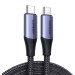 Ugreen Дата кабель USB-C to USB-C 1.0m USB3.1 Gen2 US355 5A Alum. (Black) Ugreen (80150)