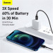 Baseus Дата кабель USB-C to Lightning 1.0m 20W Superior Series Black Baseus (CATLYS-A01)