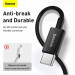 Baseus Дата кабель USB-C to Lightning 1.0m 20W Superior Series Black Baseus (CATLYS-A01)