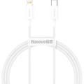 Baseus Дата кабель USB-C to Lightning 1.0m 20W Superior Series White Baseus (CATLYS-A02)