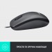 Logitech Мишка Logitech M100 USB Black (910-006652)