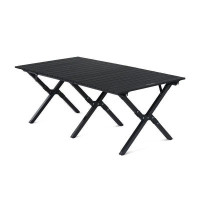 Туристичний стіл Naturehike CNK2300JU010 алюміній чорний (6976023929007)