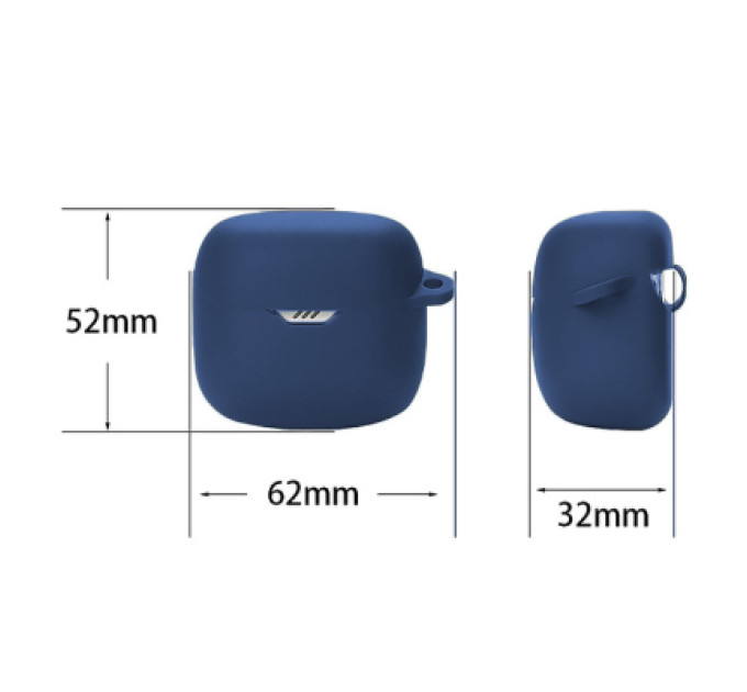 BeCover Чохол для навушників BeCover Silicon для JBL Tune Flex TWS Deep Blue (710185)