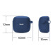 BeCover Чохол для навушників BeCover Silicon для JBL Tune Flex TWS Deep Blue (710185)