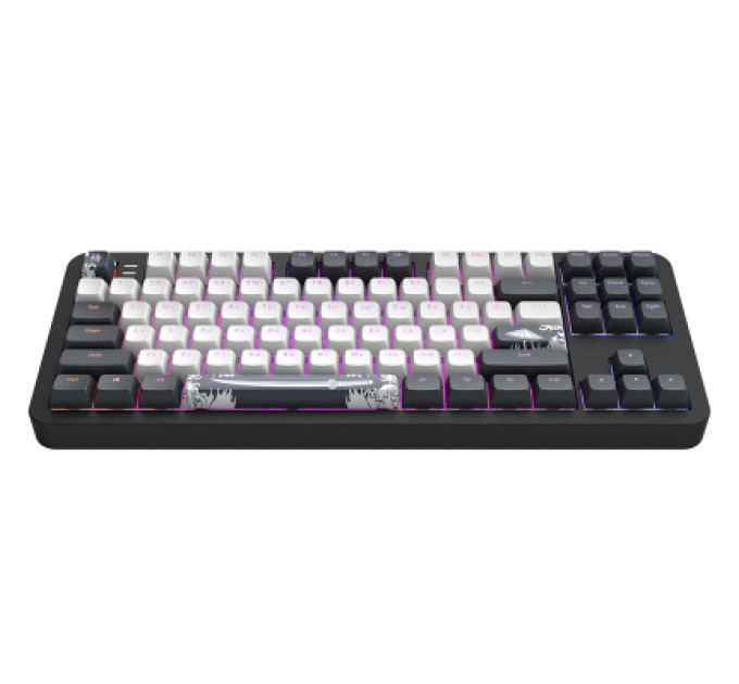 Dark Project Клавіатура Dark Project ALU87 Bushido ABS RGB Mech G3MS Moonstone Black/White (DPKB_BUSHIDO_87_ANSI_UA)