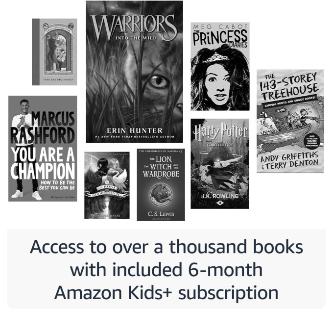 Amazon_ Електронна книга Amazon Kindle Paperwhite Kids (12th Gen) 16GB Black with Cyber City Cover_JP