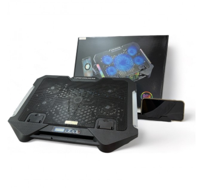 Підставка до ноутбука XoKo NST-051 RGB Black (XK-NST-051RGB-BK)