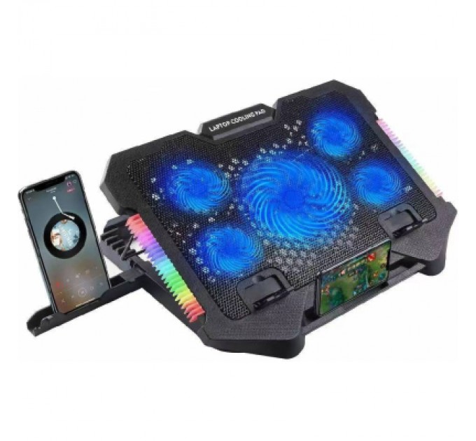 Підставка до ноутбука XoKo NST-051 RGB Black (XK-NST-051RGB-BK)