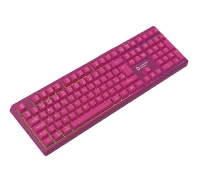 Canyon Клавіатура Canyon Fortnax Bluetooth/Wireless/ USB UA Pink (CND-SKBW2)
