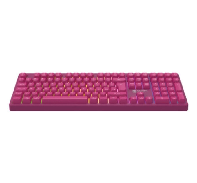 Canyon Клавіатура Canyon Fortnax Bluetooth/Wireless/ USB UA Pink (CND-SKBW2)