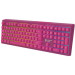 Canyon Клавіатура Canyon Fortnax Bluetooth/Wireless/ USB UA Pink (CND-SKBW2)