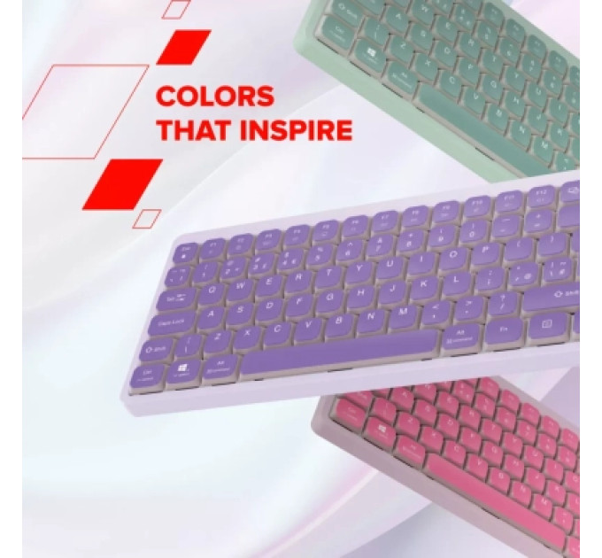 Canyon Клавіатура Canyon OnType 10 TKL Mechanical Silent Low-profile USB UA Green (CNS-HKB10GR)