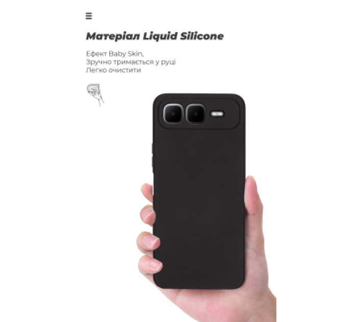 Armorstandart Чохол до мобільного телефона Armorstandart ICON Infinix Smart 10 Plus 4G Camera cover Black (ARM87951)