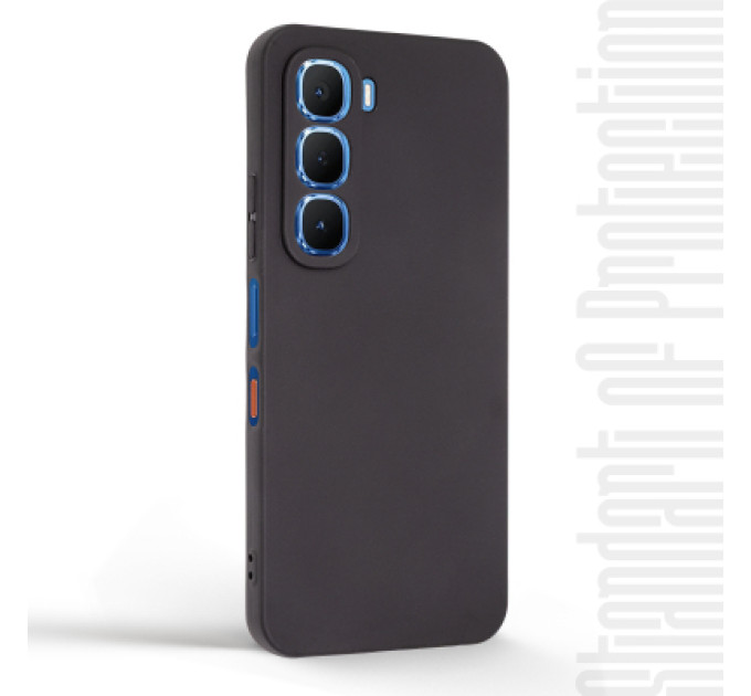 Armorstandart Чохол до мобільного телефона Armorstandart Matte Slim Fit Infinix Hot 60 4G Camera cover Black (ARM87260)